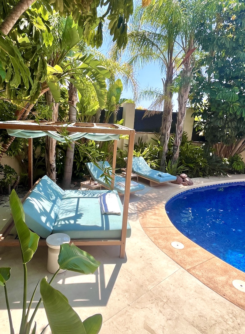 Private swimming pool